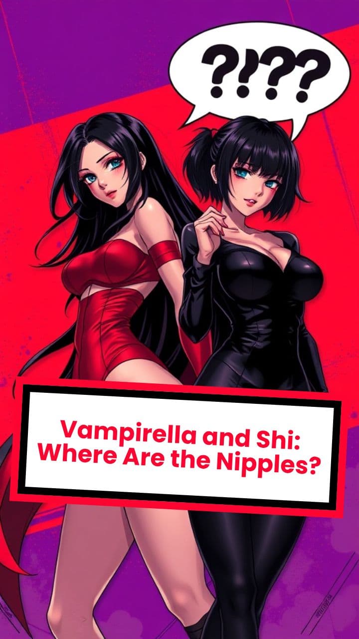 Vampirella and Shi: Where Are the Nipples?