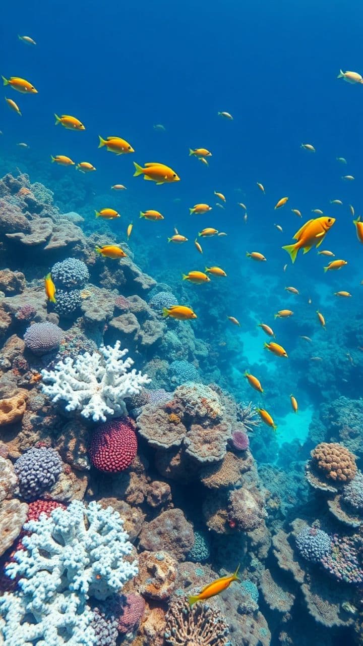 ปะการังตาย น้ำร้อนขึ้น