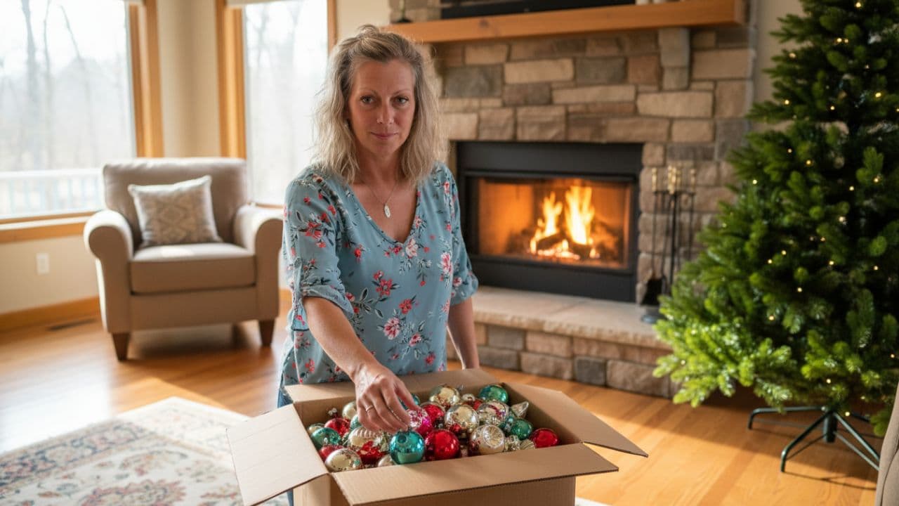 Christmas Blonde Cutie