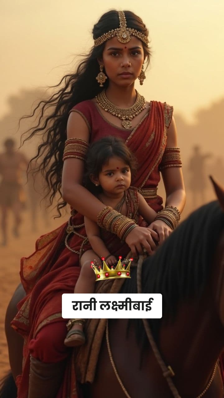 रानी लक्ष्मीबाई की अद्भुत बहादुरी