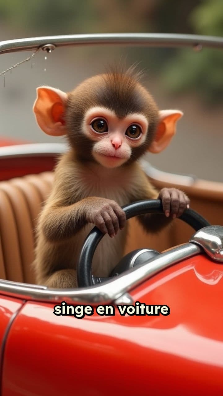 Monkey in the Car