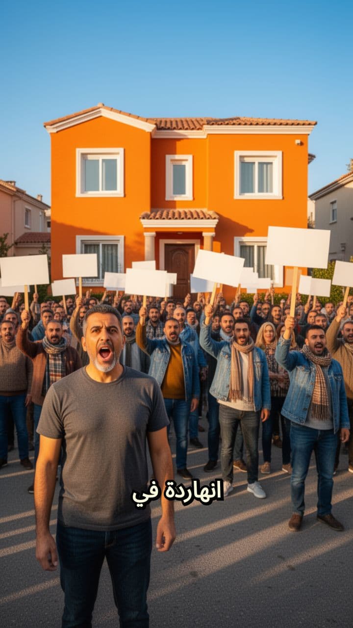 مظاهرة للمطالبة بحصة العصبان