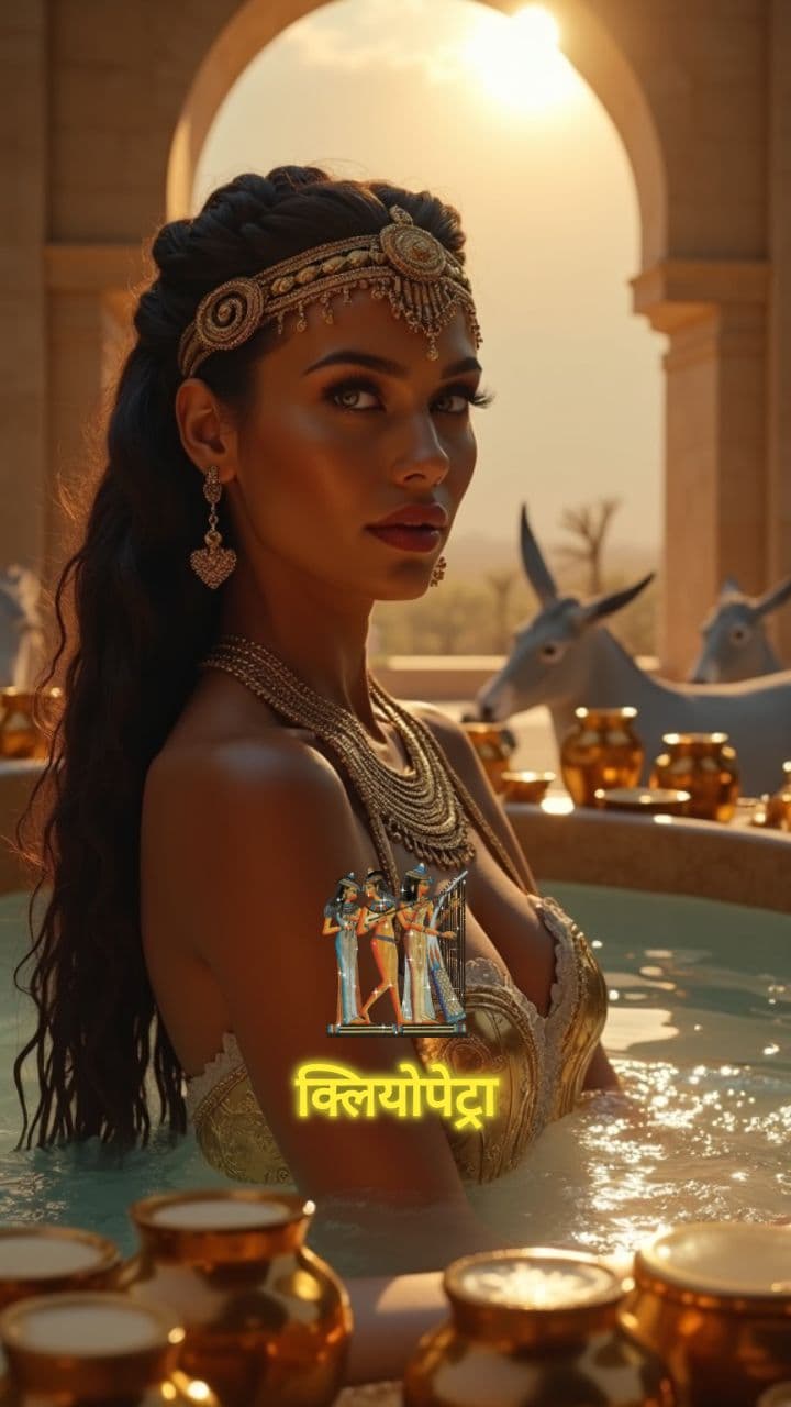 क्लियोपेट्रा का रहस्यमय स्नान