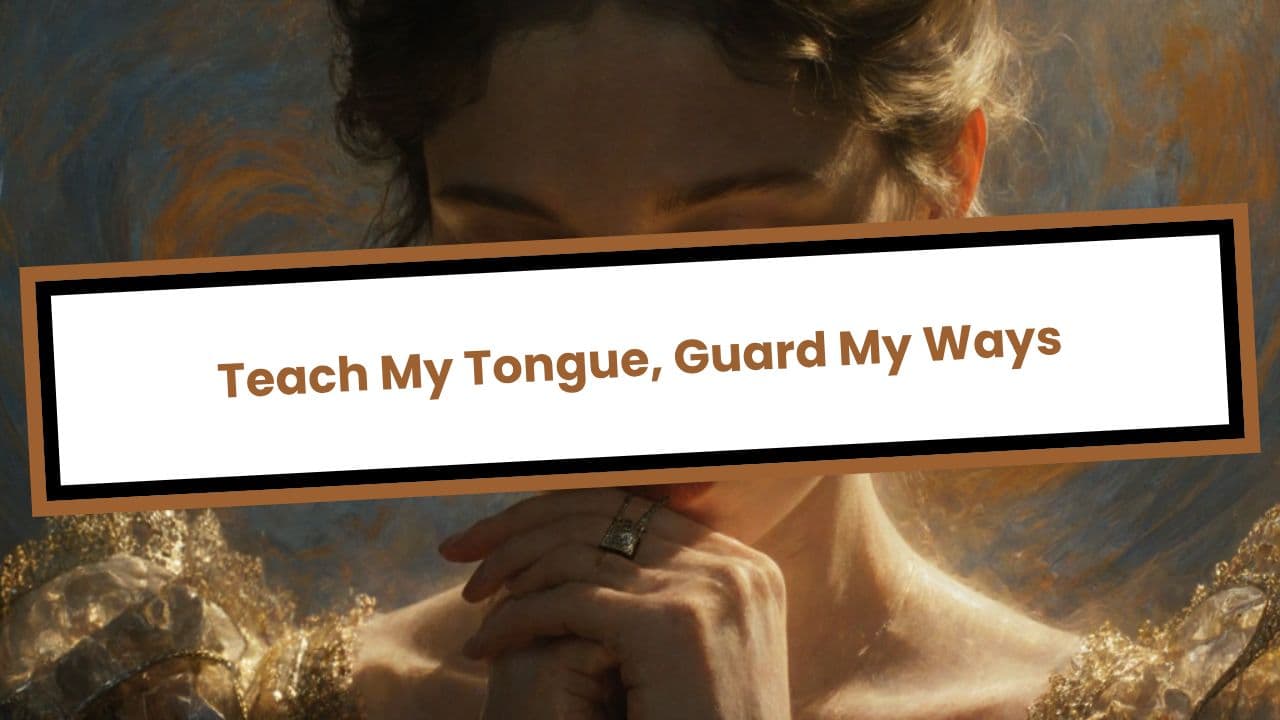 Teach My Tongue, Guard My Ways