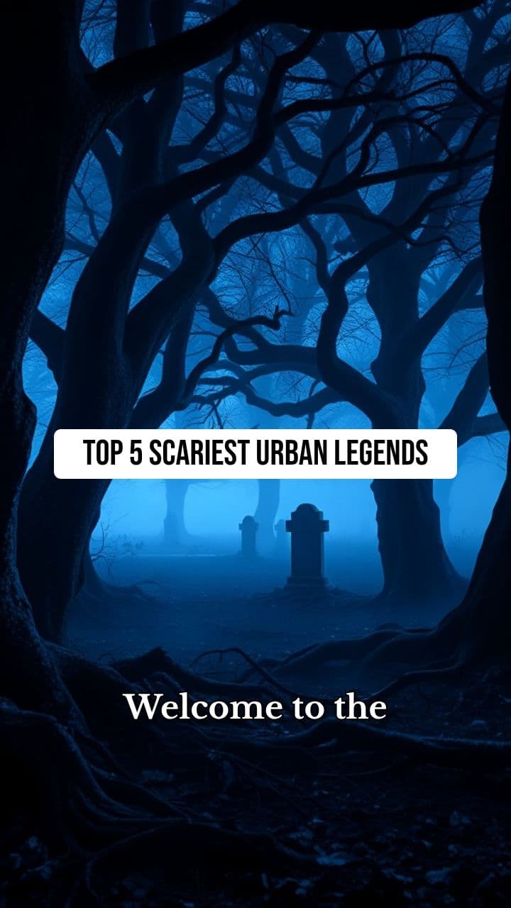 Top 5 Scariest Urban Legends Across The World