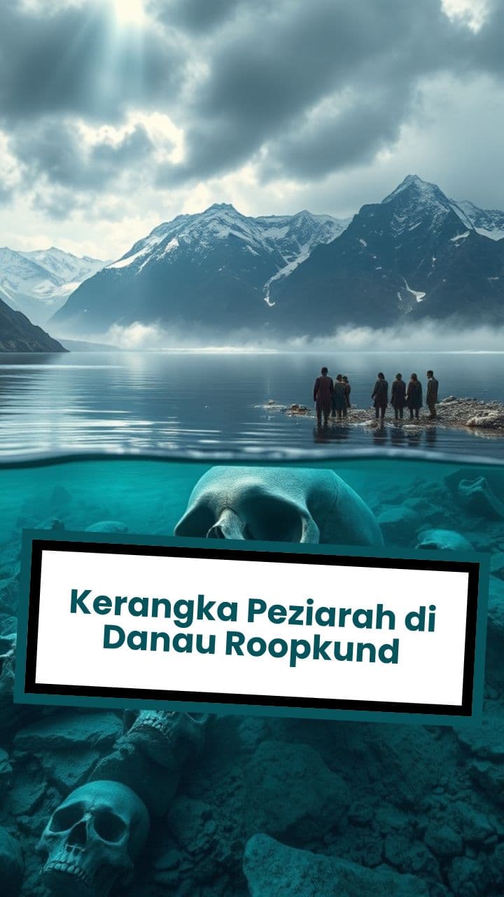Kerangka Peziarah di Danau Roopkund