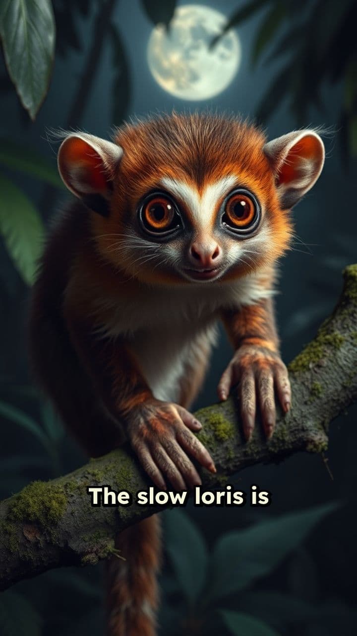 The Venomous Slow Loris: Nature's Adorable Threat