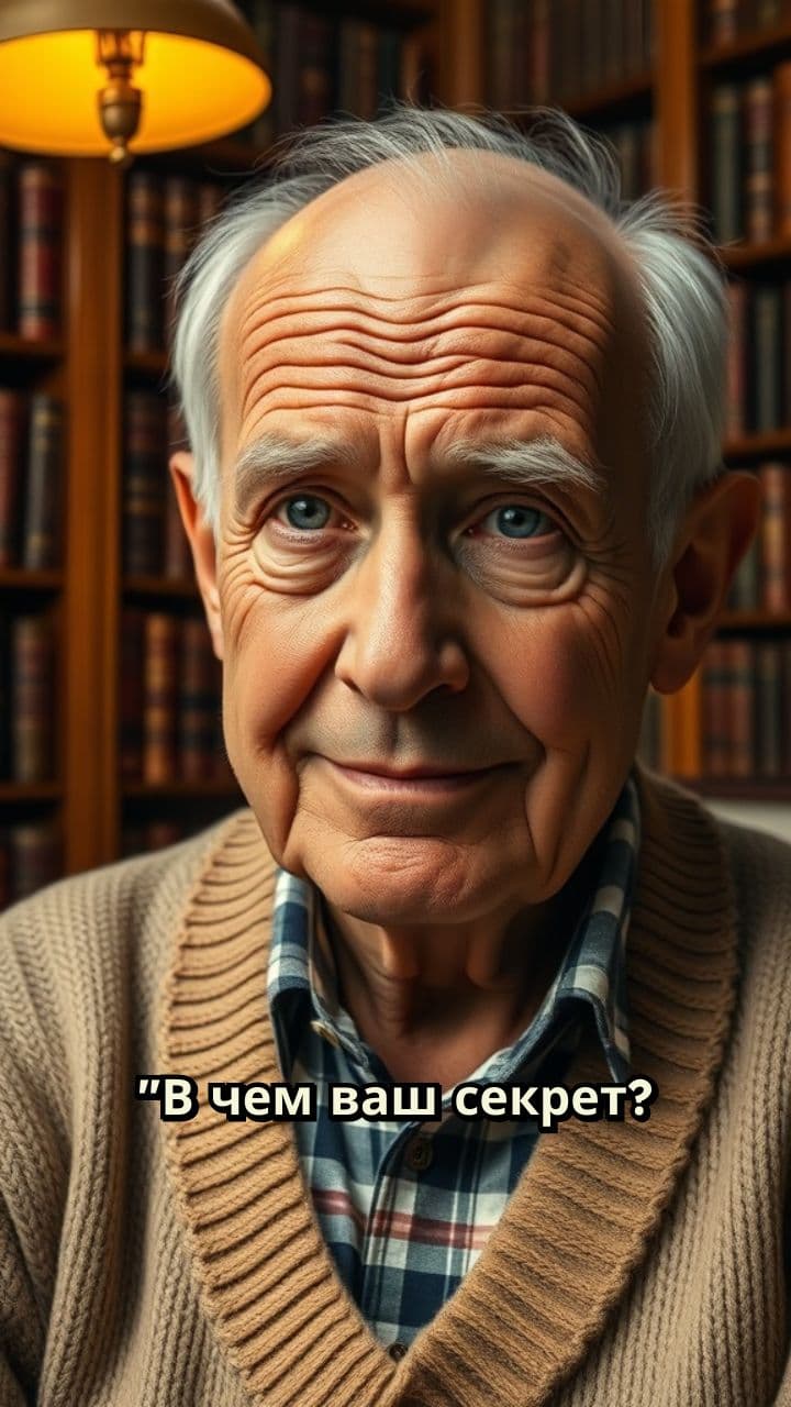 Секрет долголетия столетнего старика