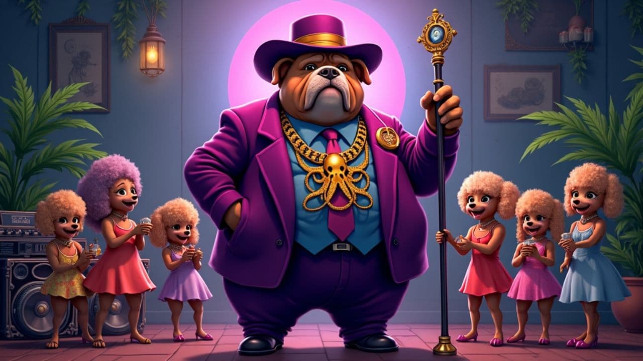 OctoPimp and His Canine Crew