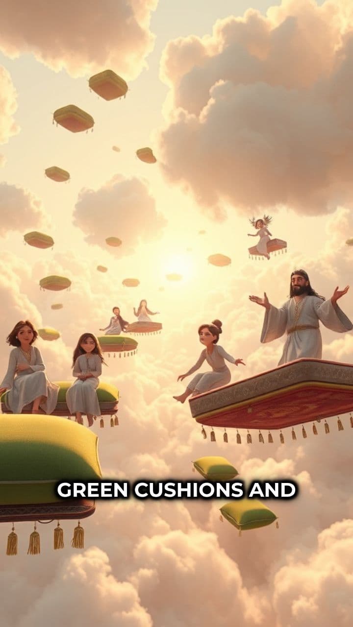 Heavenly Flights on Colorful Carpets