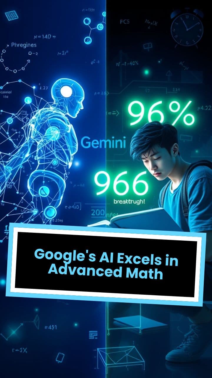 Google's AI Excels in Advanced Math
