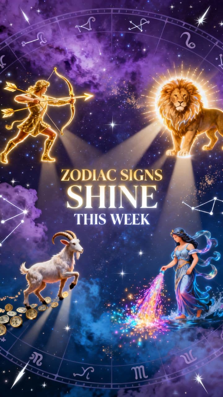 Zodiac Signs Shine This Week