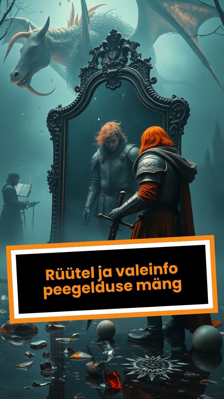 Rüütel ja valeinfo peegelduse mäng