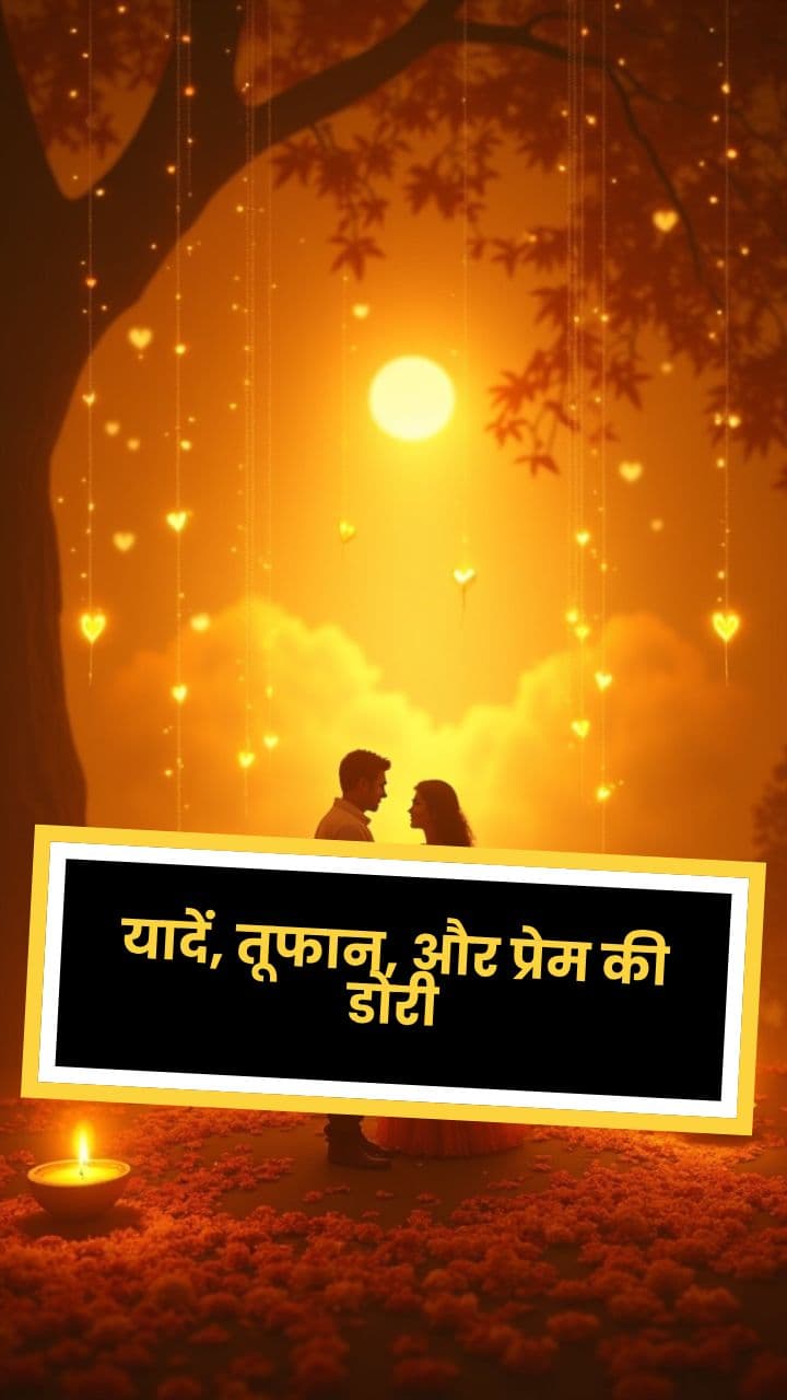 यादें, तूफान, और प्रेम की डोरी