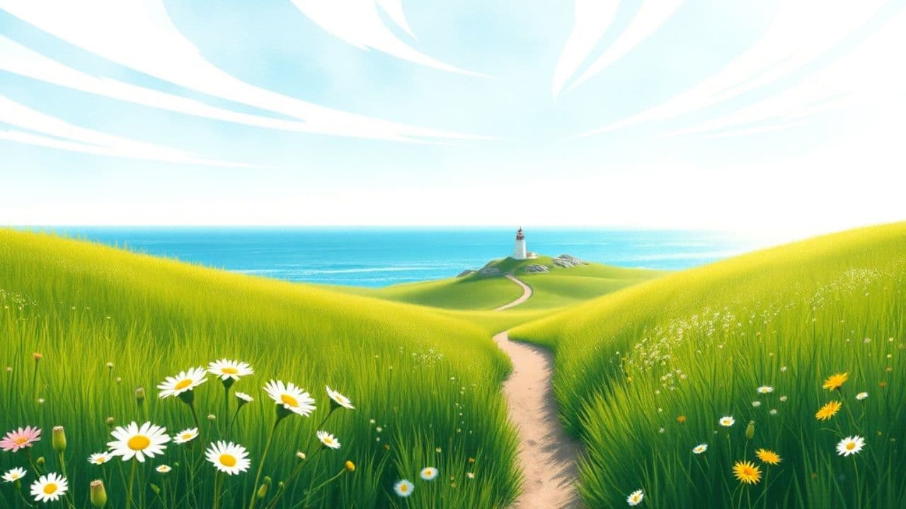 Heaven in Sunlight, Faded Blue