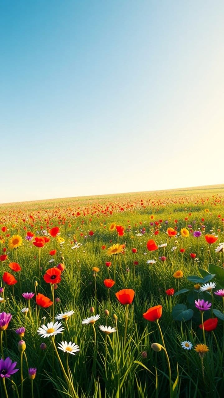 Abejitas en el campo