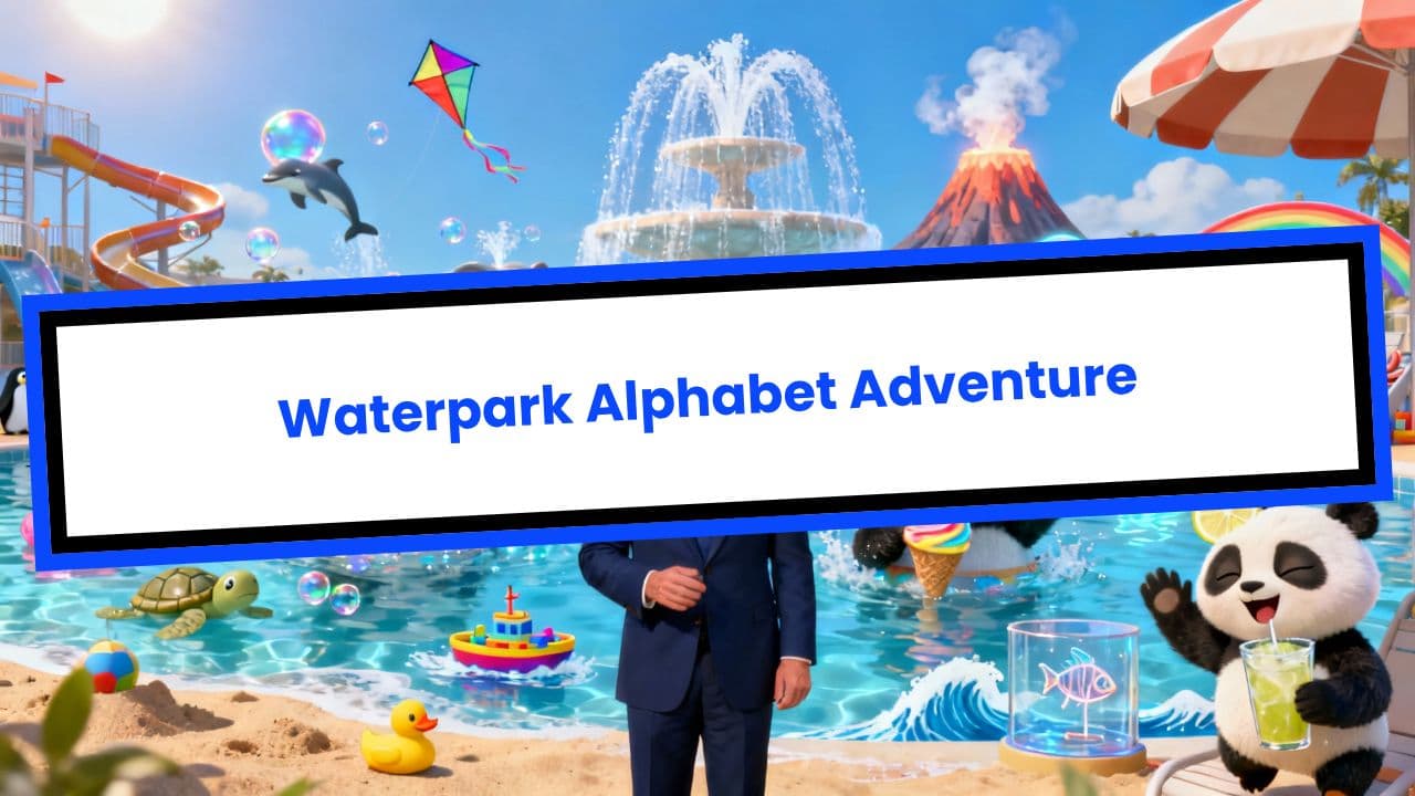 Waterpark Alphabet Adventure