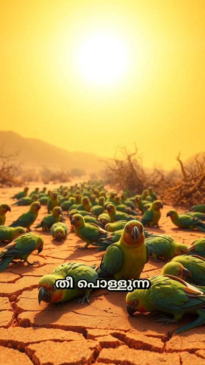 തത്തകളുടെ രക്ഷാ ശ്രമം