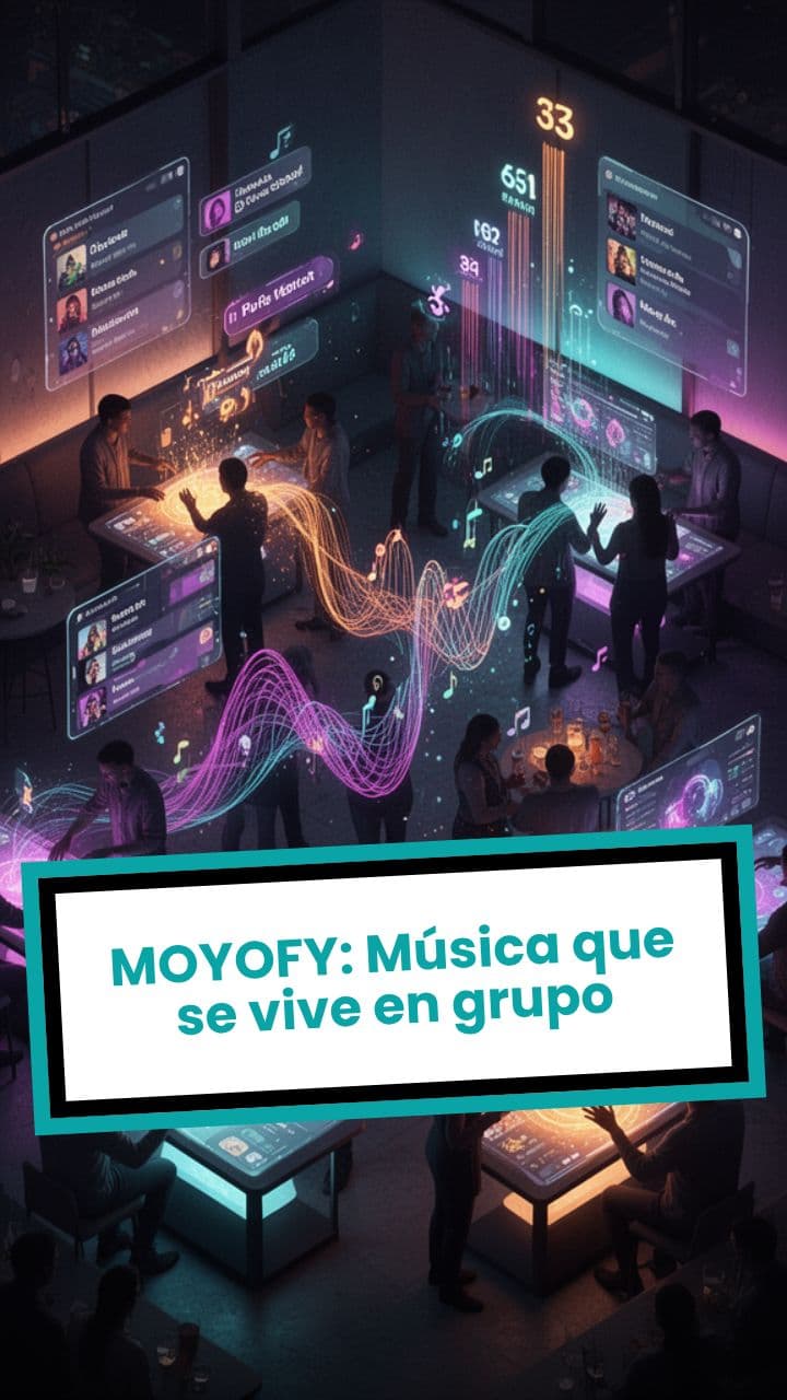 MOYOFY: Música que se vive en grupo
