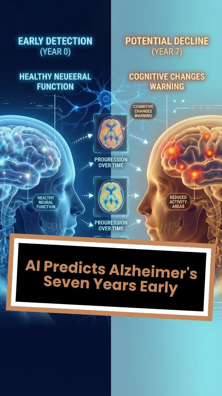 AI Predicts Alzheimer's Seven Years Early
