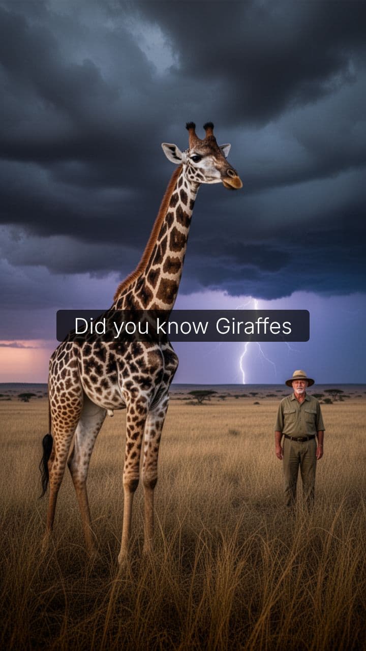 Giraffes and Lightning Strike Risk