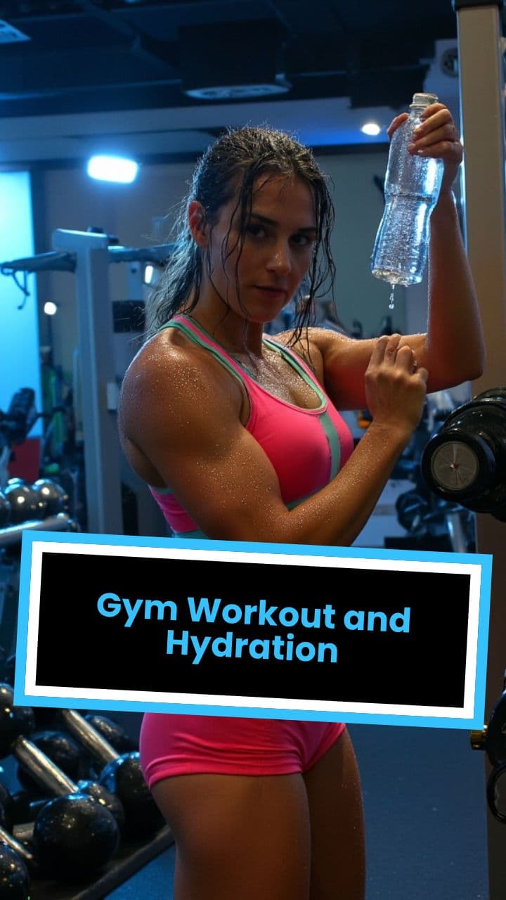 Gym Workout and Hydration