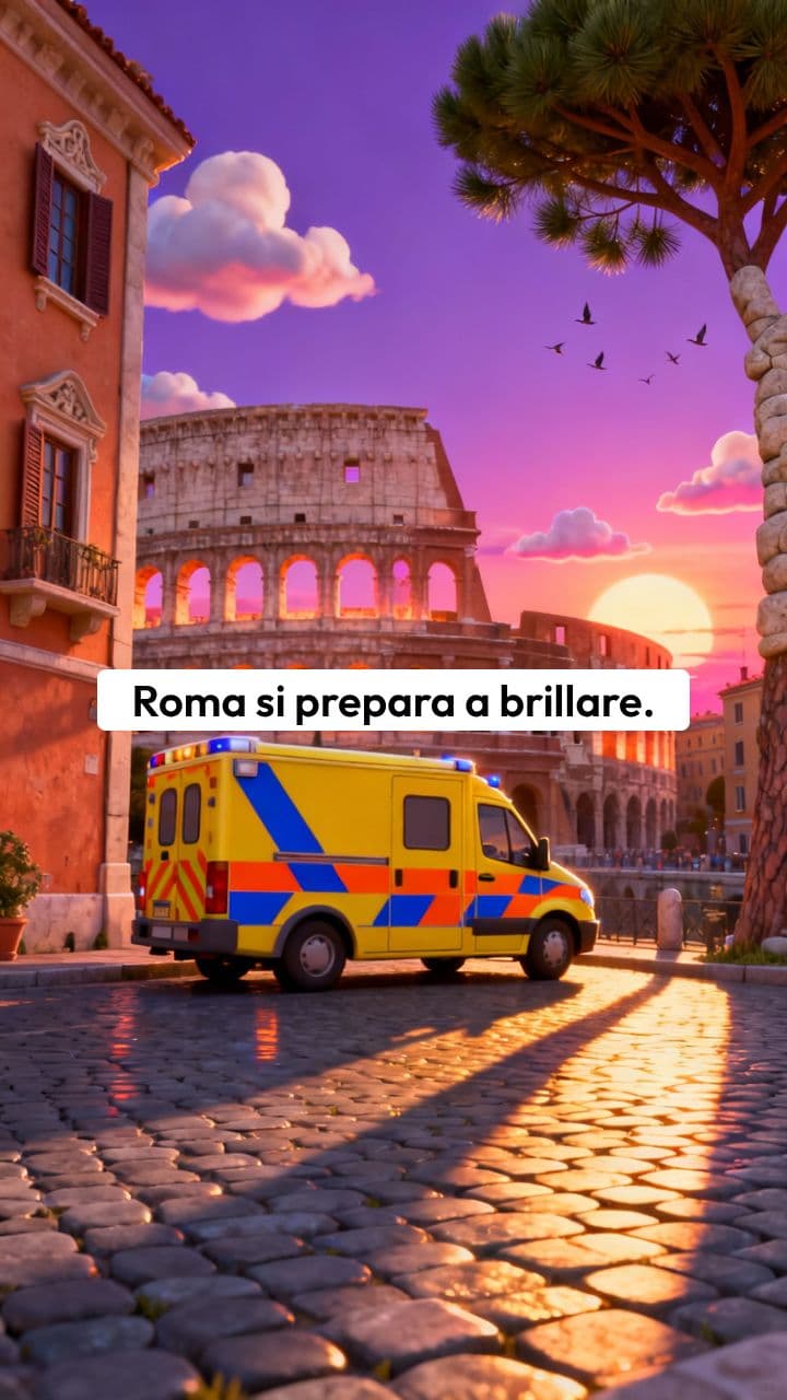 ARES 118 Lazio - Auguri di Capodanno da Roma