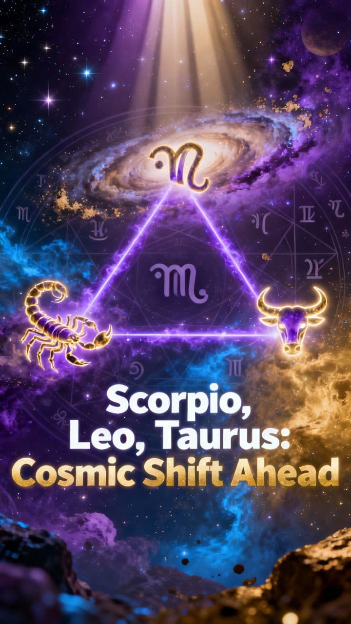 Scorpio, Leo, Taurus: Cosmic Shift Ahead