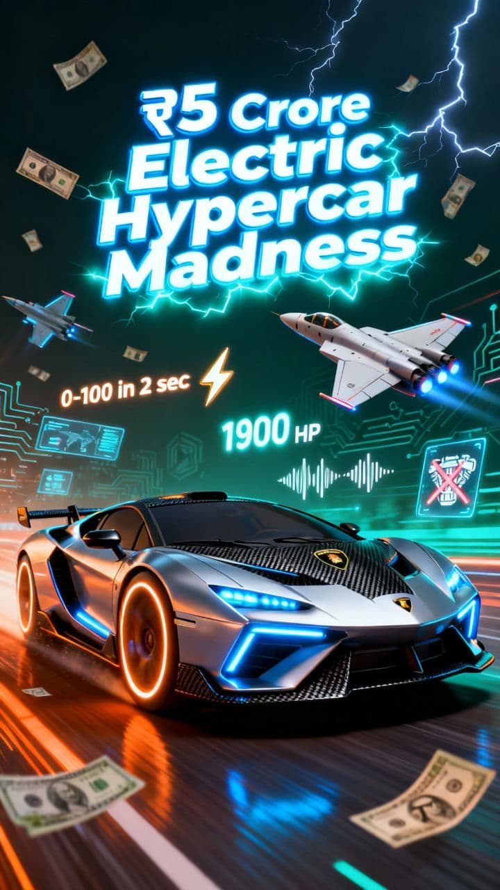 ₹5 Crore Electric Hypercar Madness