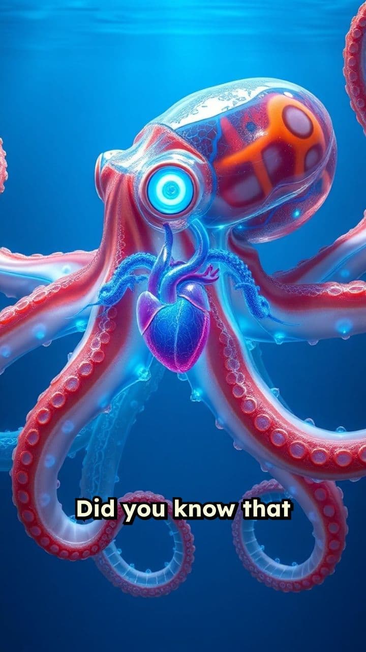 Octopus Facts: Three Hearts and Blue Blood