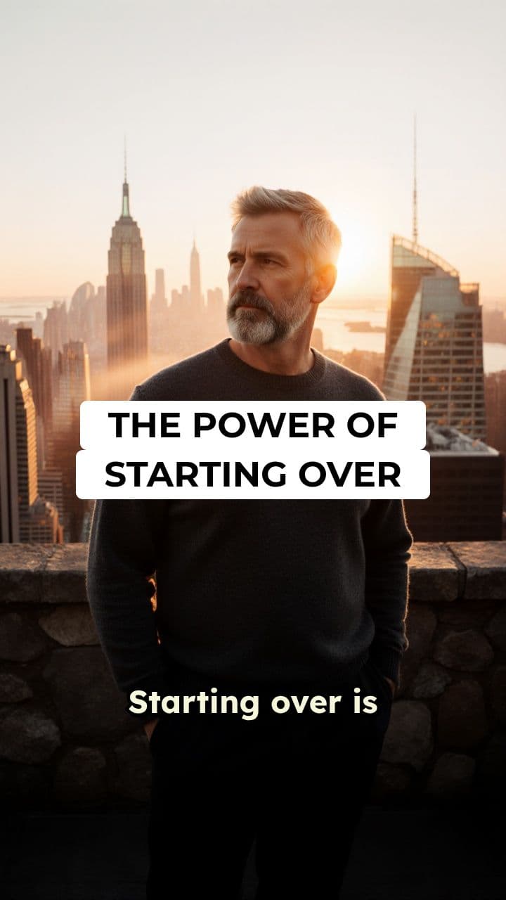 The Art of Starting Over