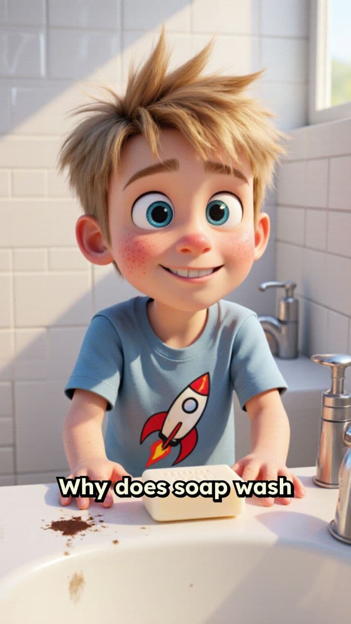 How Soap Cleans Dirt Effectively