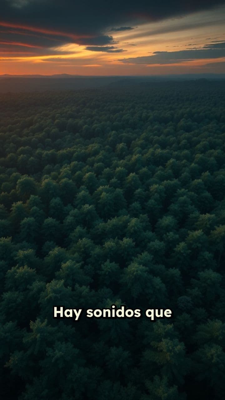 Voces en el silencio del bosque