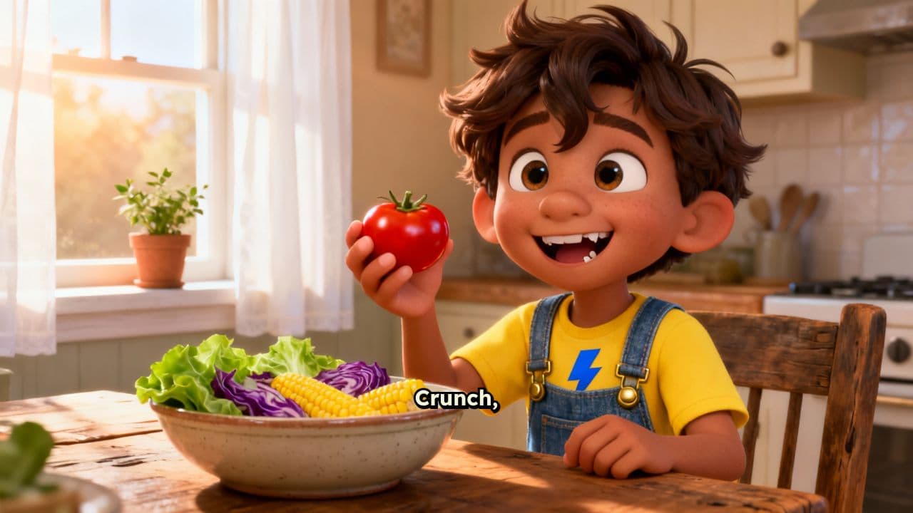 Veggies Are Friends in Clever Disguises