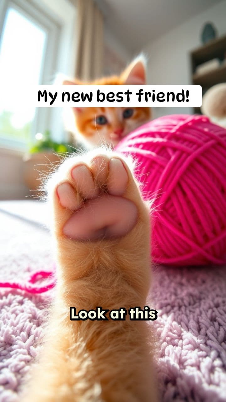 A Day in the Life of Luna the Kitten