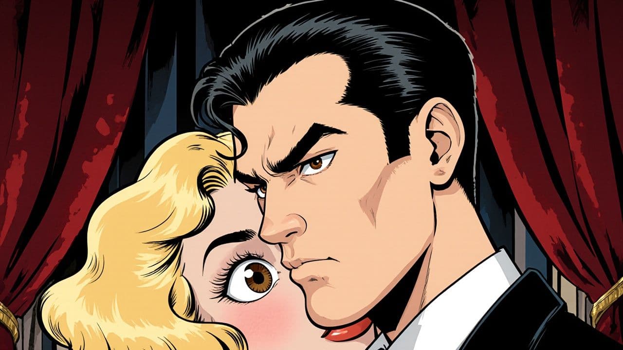 Romantiker mit Waffe und Eifersucht