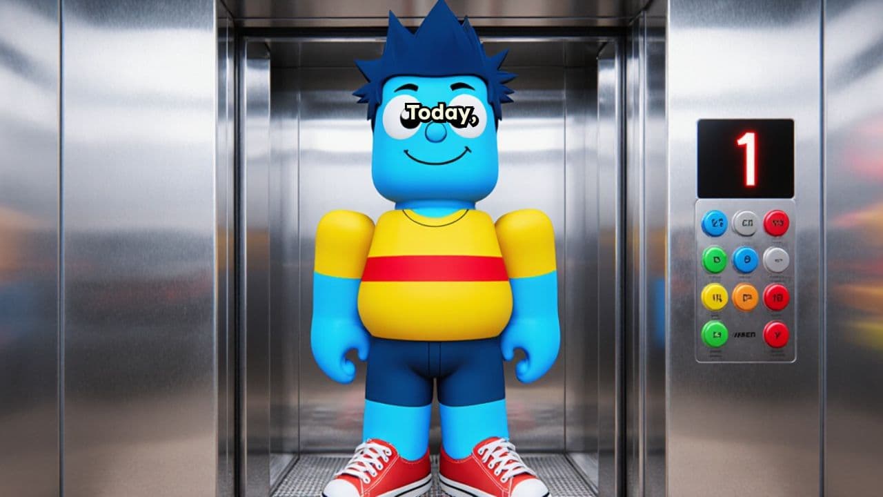 Bluudud's Elevator Adventure with a Noob