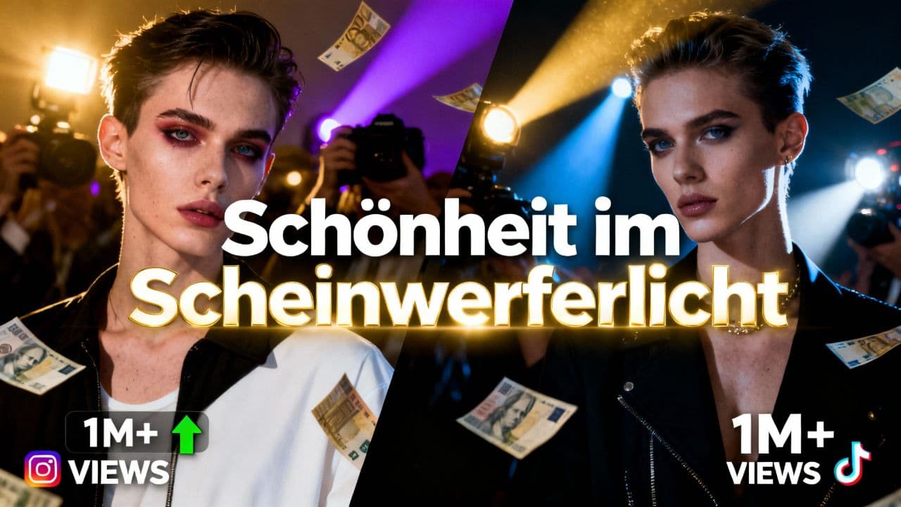 Schönheit im Scheinwerferlicht