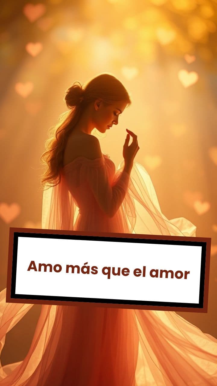 Amo más que el amor