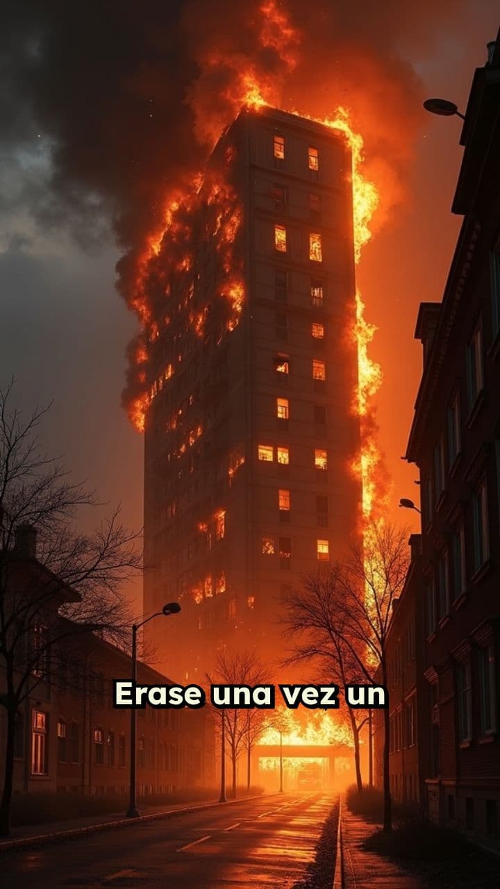 Rescate divino en llamas