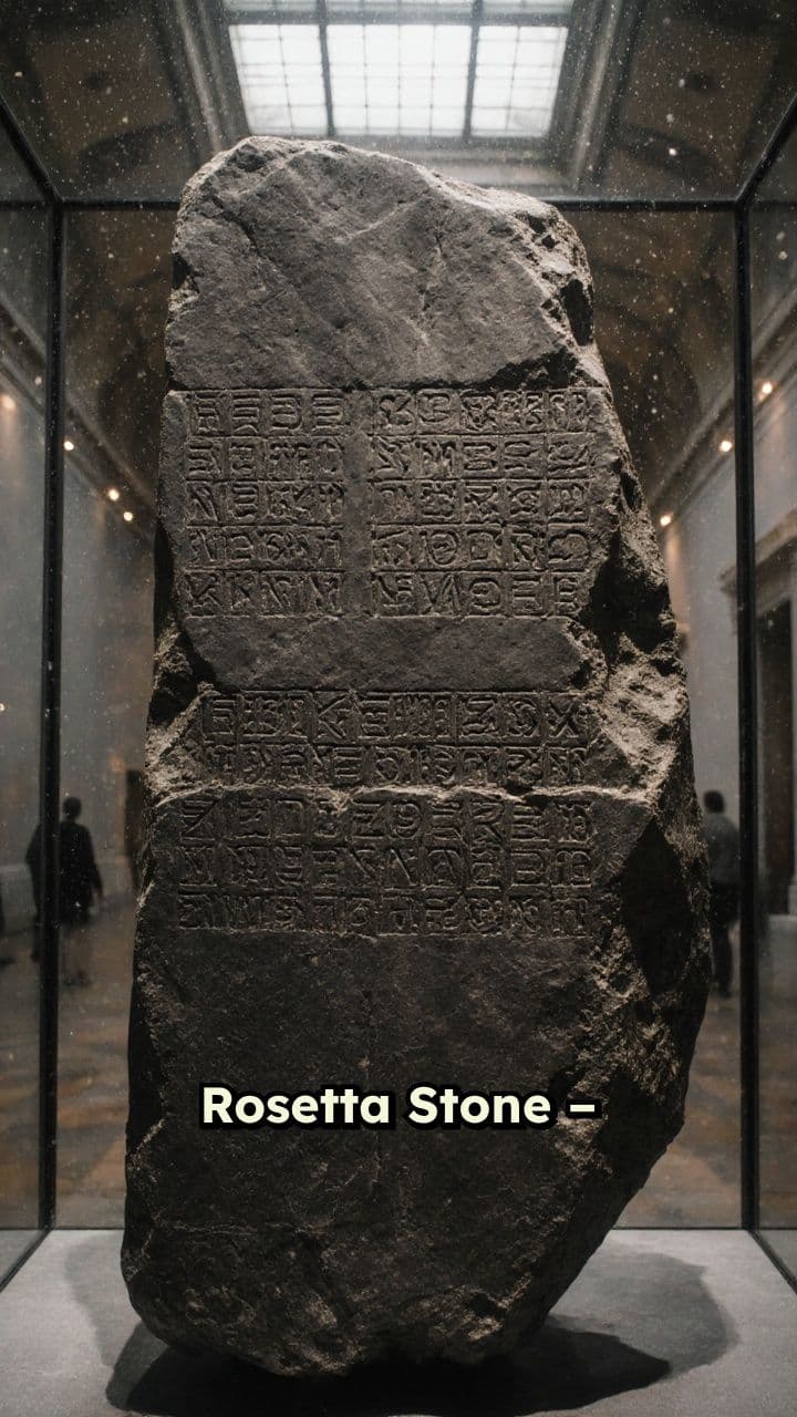 Rosetta Stone and Biblical History