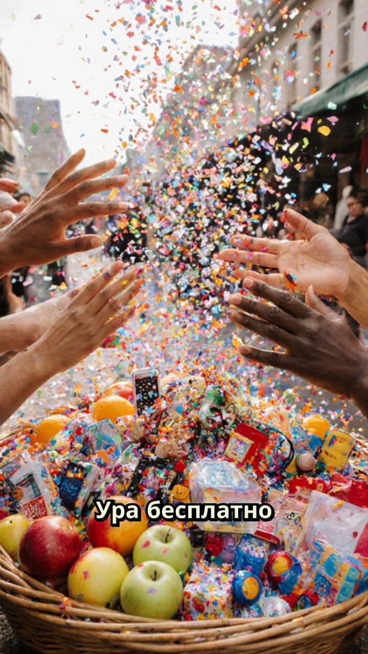 Бесплатно ура!