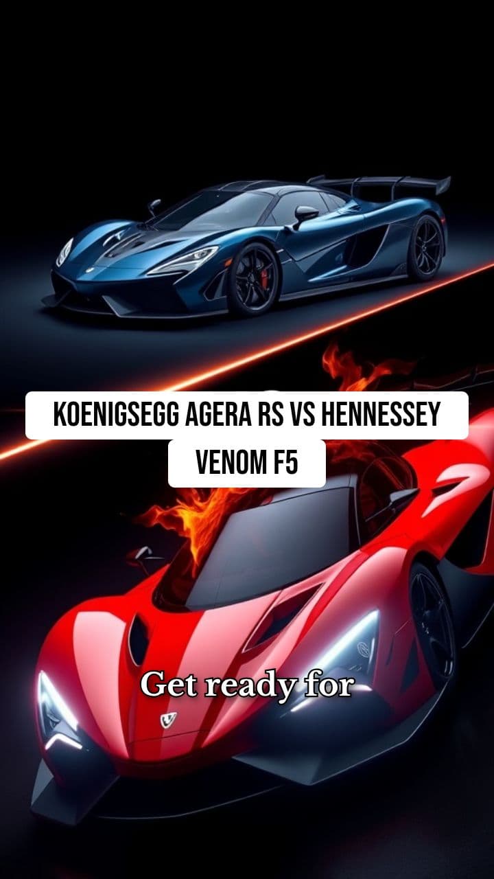 Koenigsegg Agera RS Vs Hennessey Venom F5