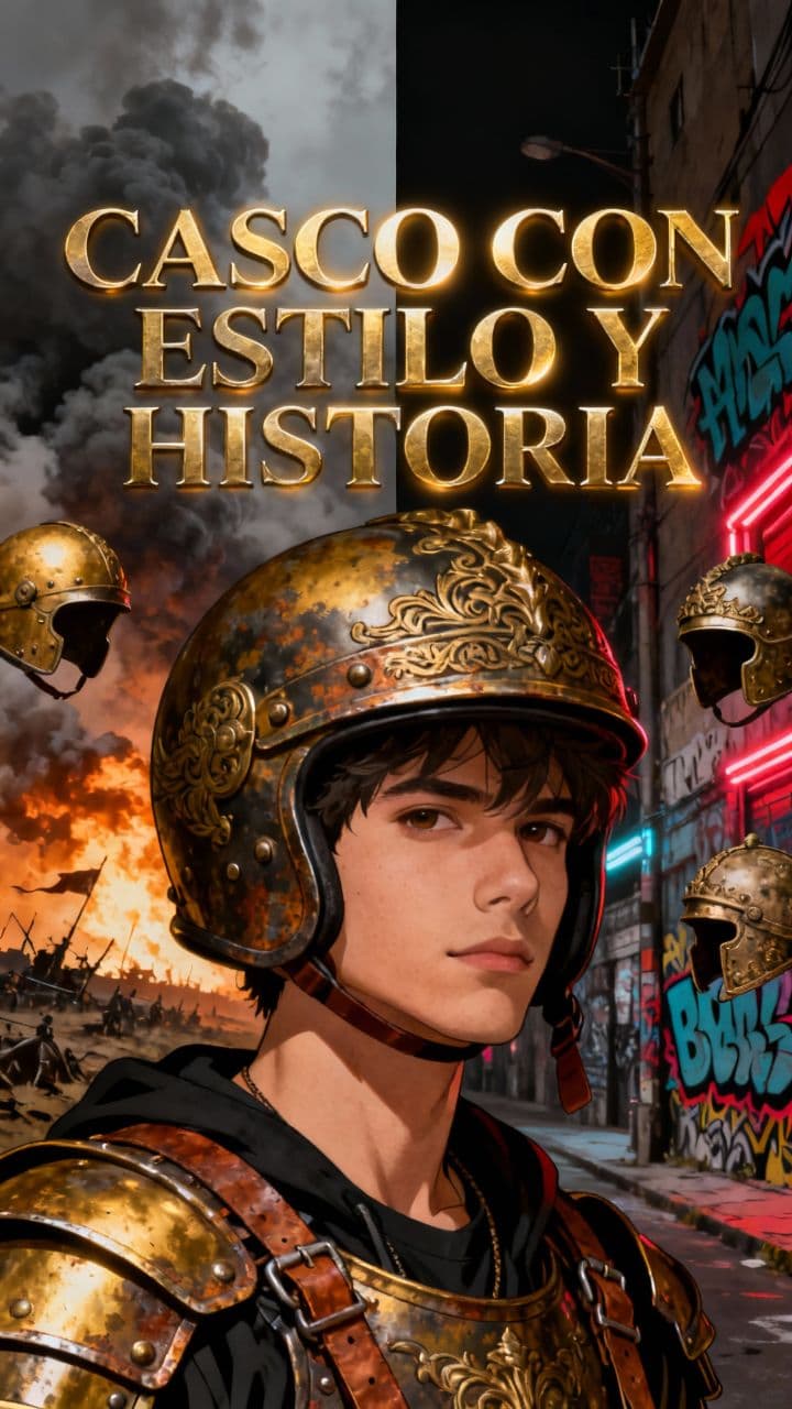 Casco con Estilo y Historia