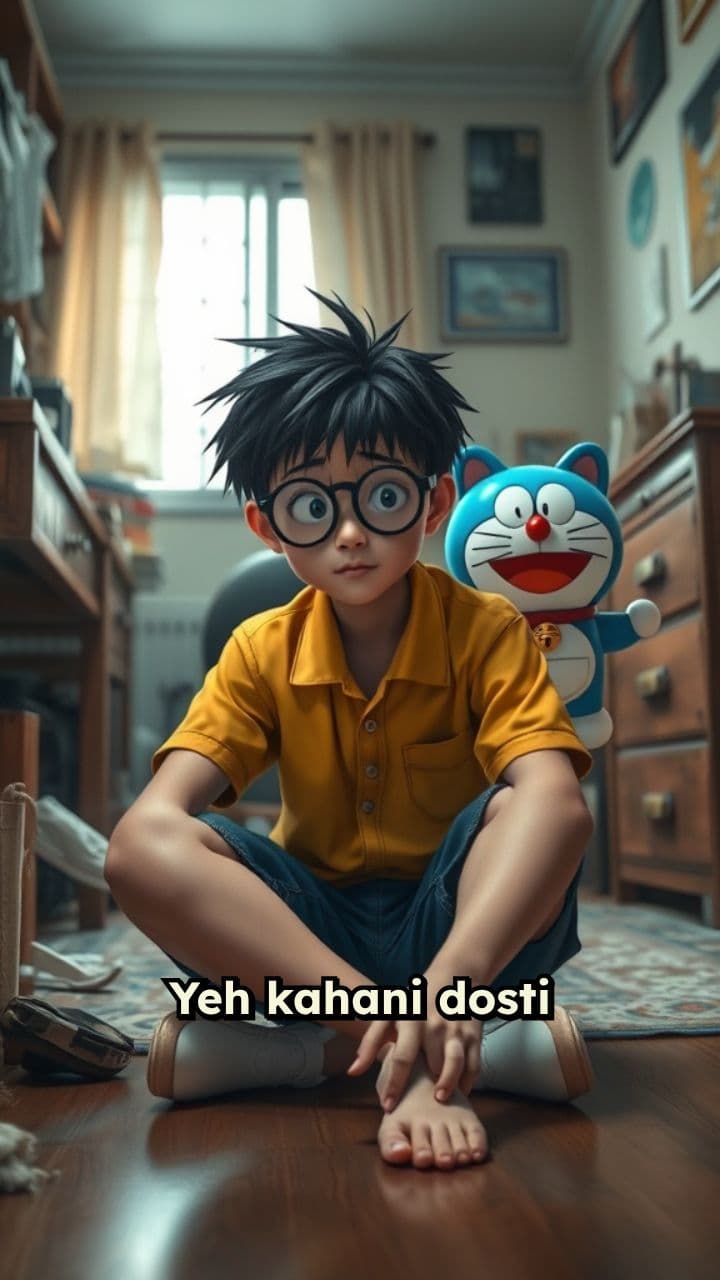 Nobita Aur Shizuka Ki Prem Kahani: Ek Blue Robot Cat Ki Madad Se