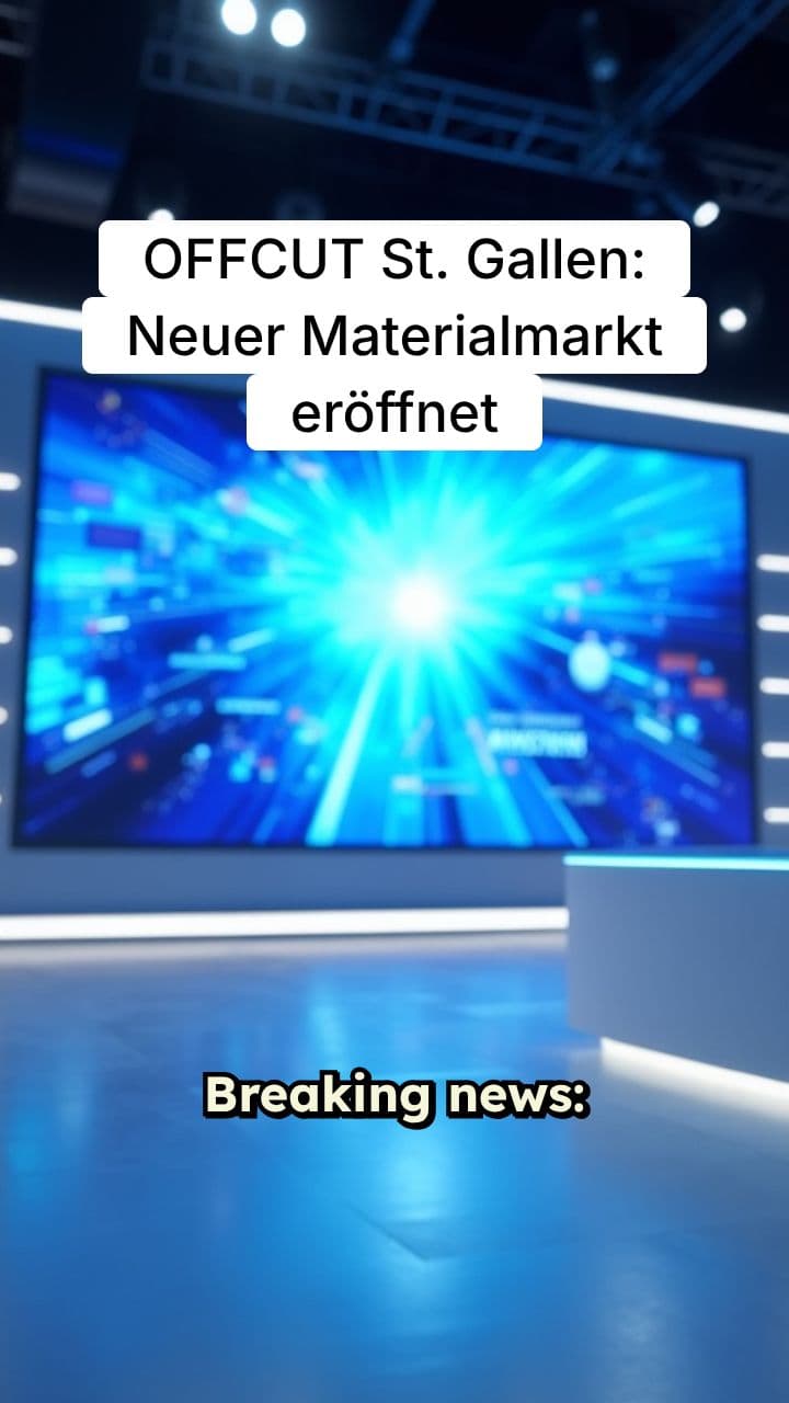 OFFCUT St. Gallen opens new materials market