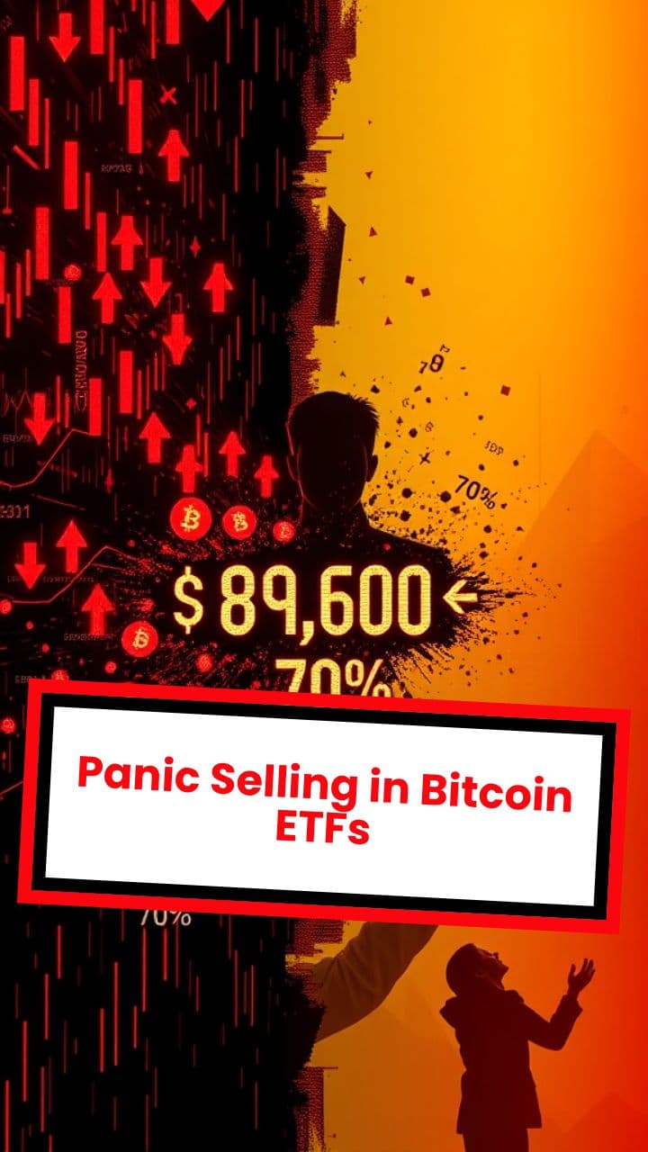 Panic Selling in Bitcoin ETFs