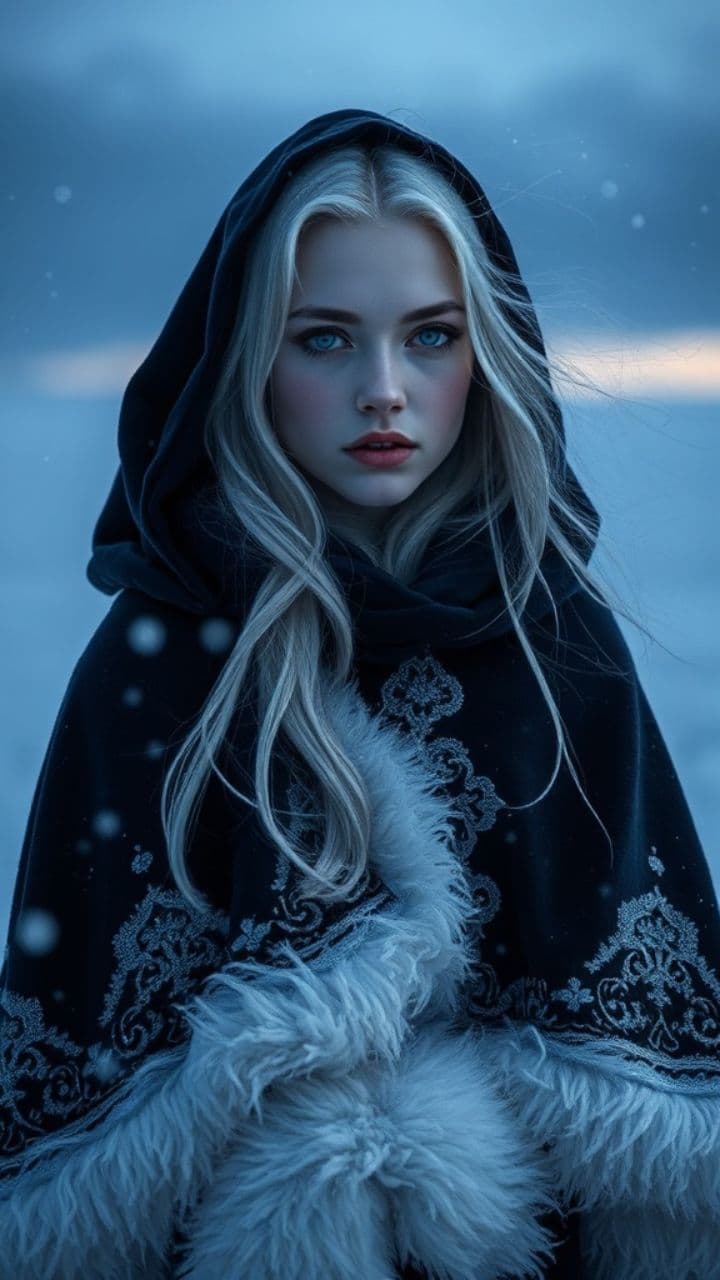 Белый огонь в метели