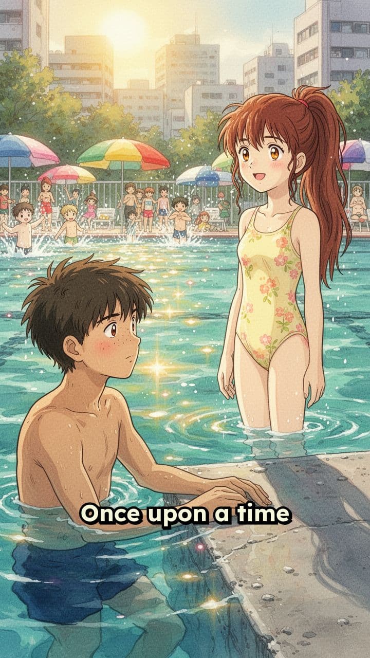 A Crush at the City Pool