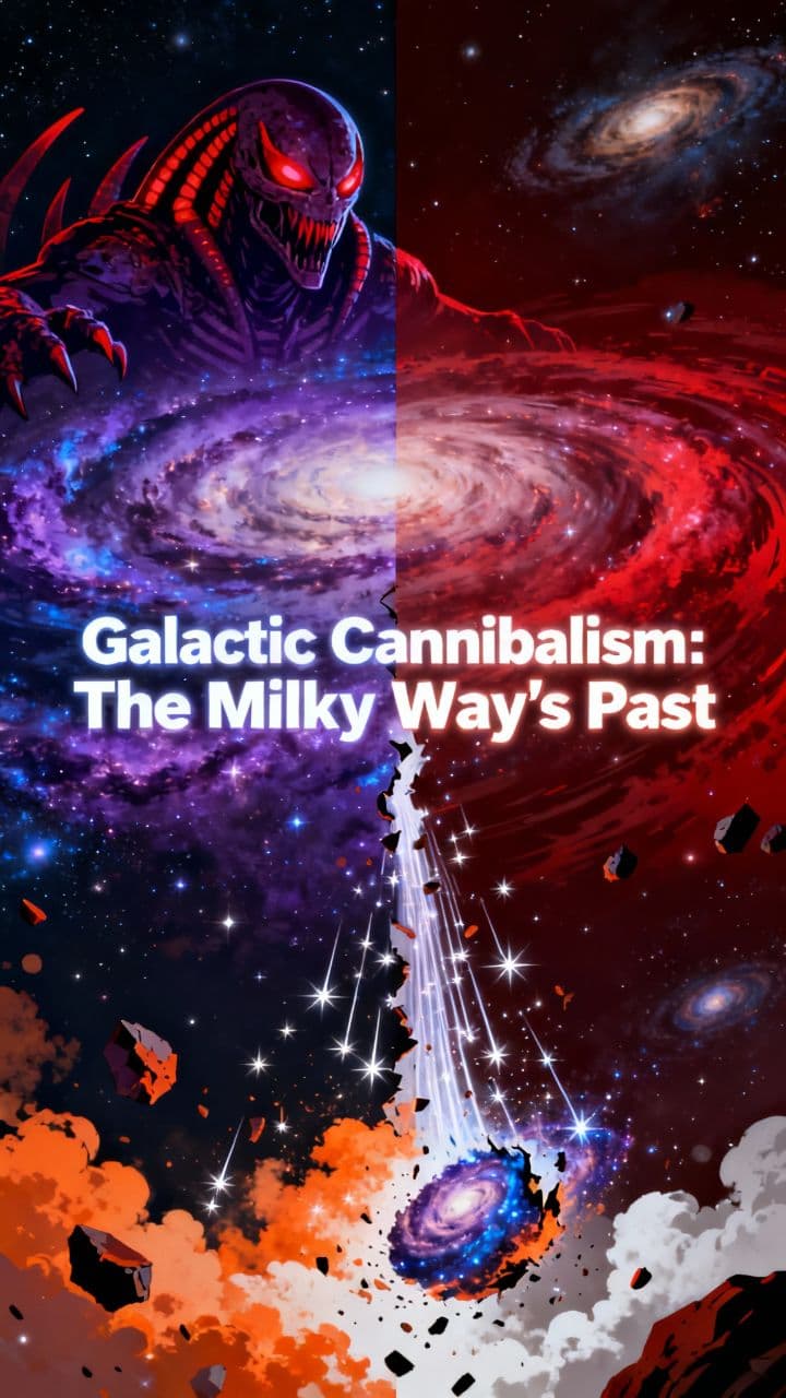 Galactic Cannibalism: The Milky Way's Past
